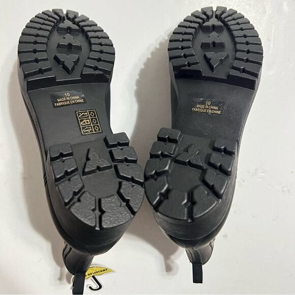 Jeffrey Campbell Hydra Black Matte Chelsea Booties - Picture 11 of 12